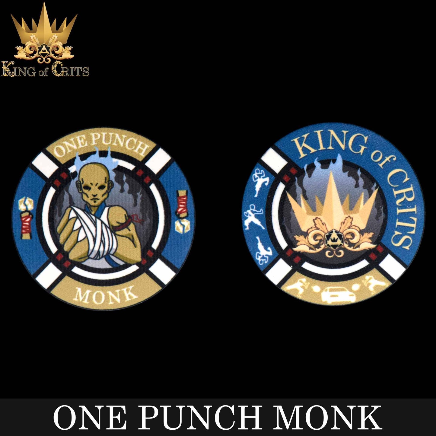 One Punch Monk - 11 Dice Set
