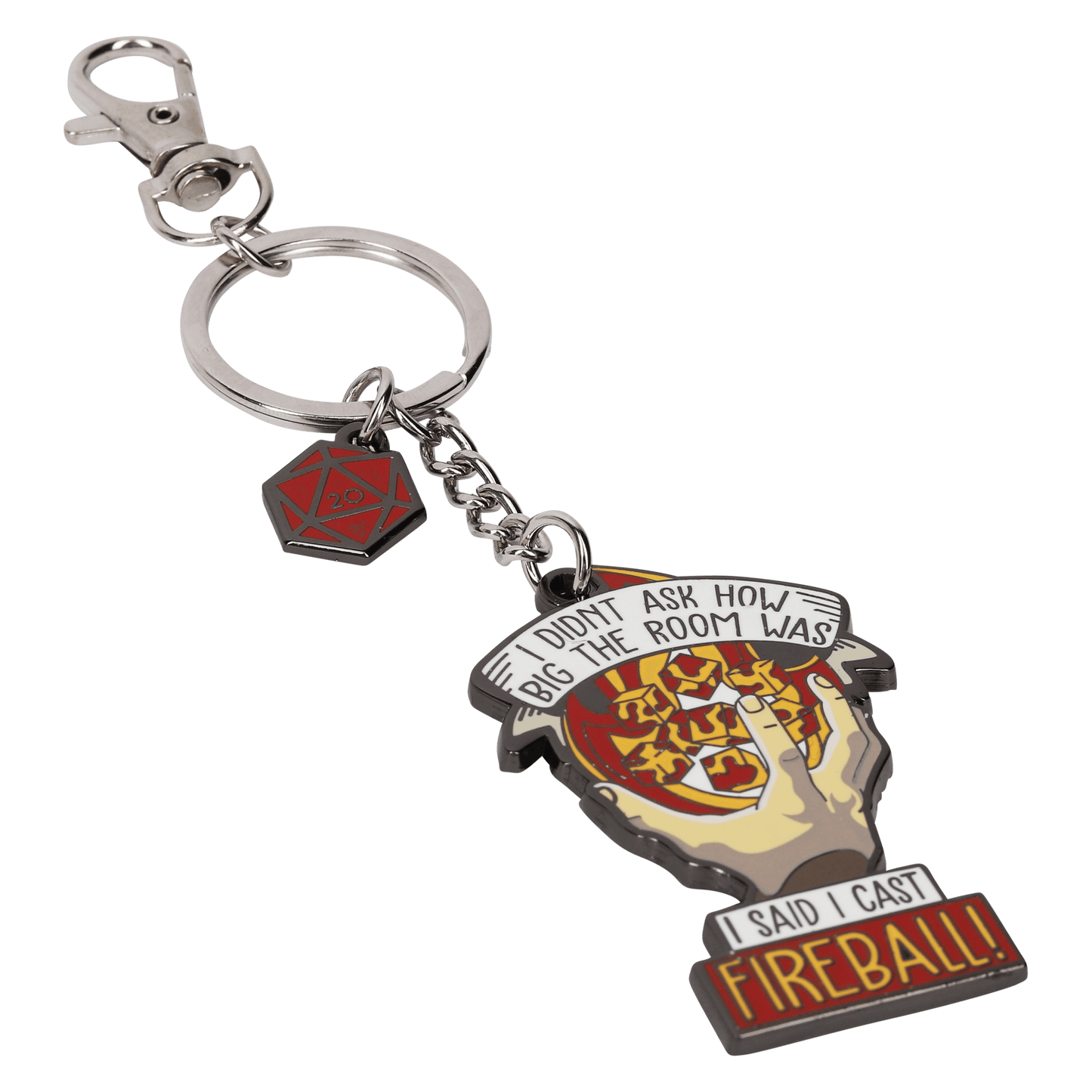 I Cast Fireball Keychain