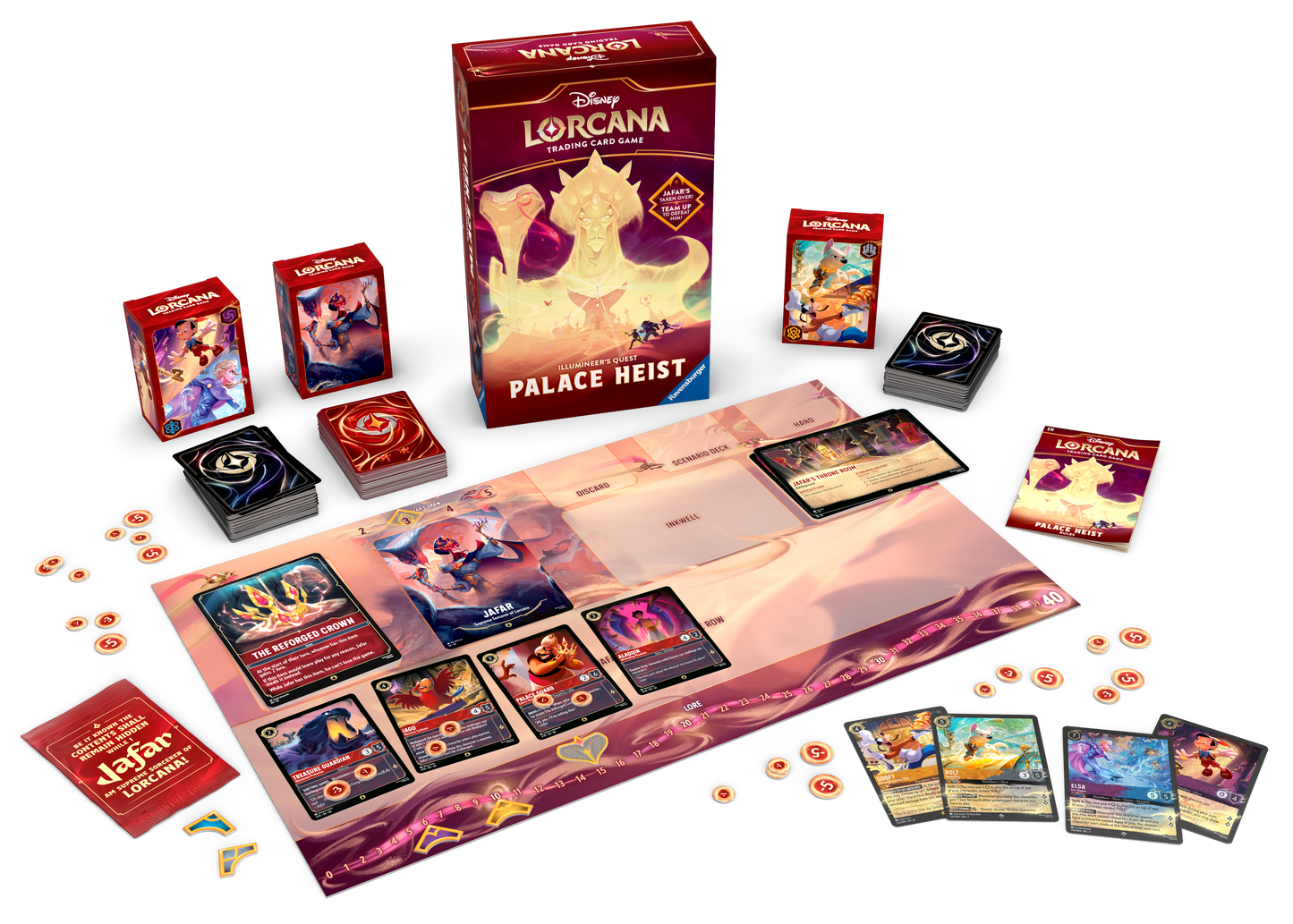 Disney Lorcana TCG: Reign of Jafar Illumineer's Quest Palace Heist