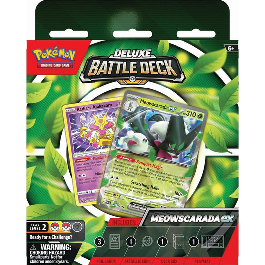 Pokémon TCG: Meowscarada/Quaquaval ex Deluxe Battle Decks