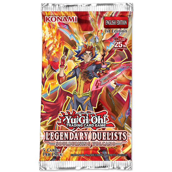 Yu-Gi-Oh! TCG: Legendary Duelists: Soulburning Volcano Booster PACK