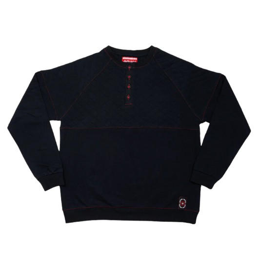 Critical Role Fjord Stone Black Henley Long Sleeve Shirt