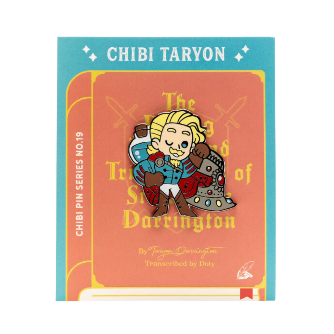 Critical Role Chibi Pin No. 19 - Taryon Darrington