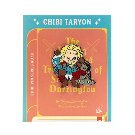 Critical Role Chibi Pin No. 19 - Taryon Darrington