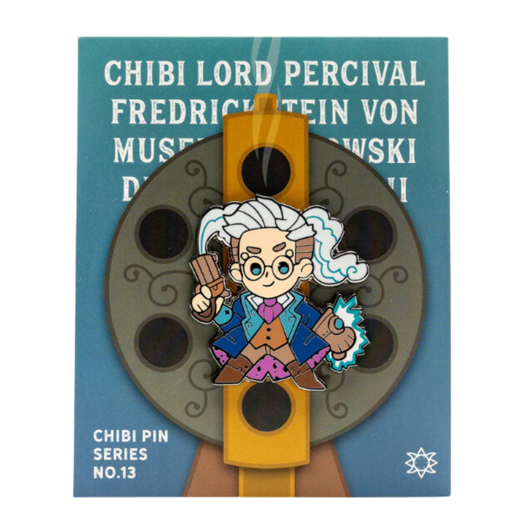 Critical Role Chibi Pin No. 13 - PERCIVAL FREDRICKSTEIN VON MUSEL KLOSSOWSKI DE ROLO III
