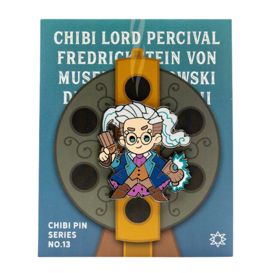 Critical Role Chibi Pin No. 13 - PERCIVAL FREDRICKSTEIN VON MUSEL KLOSSOWSKI DE ROLO III