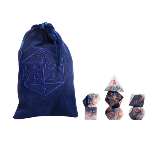 Critical Role Champion Dice Set: Percival Fredrickstein Von Musel Klossowski De Rolo III