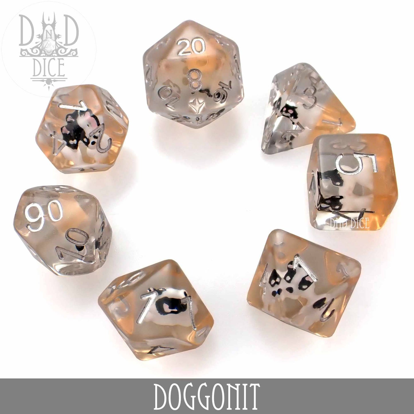 King of Crits Dice Set: Doggonit