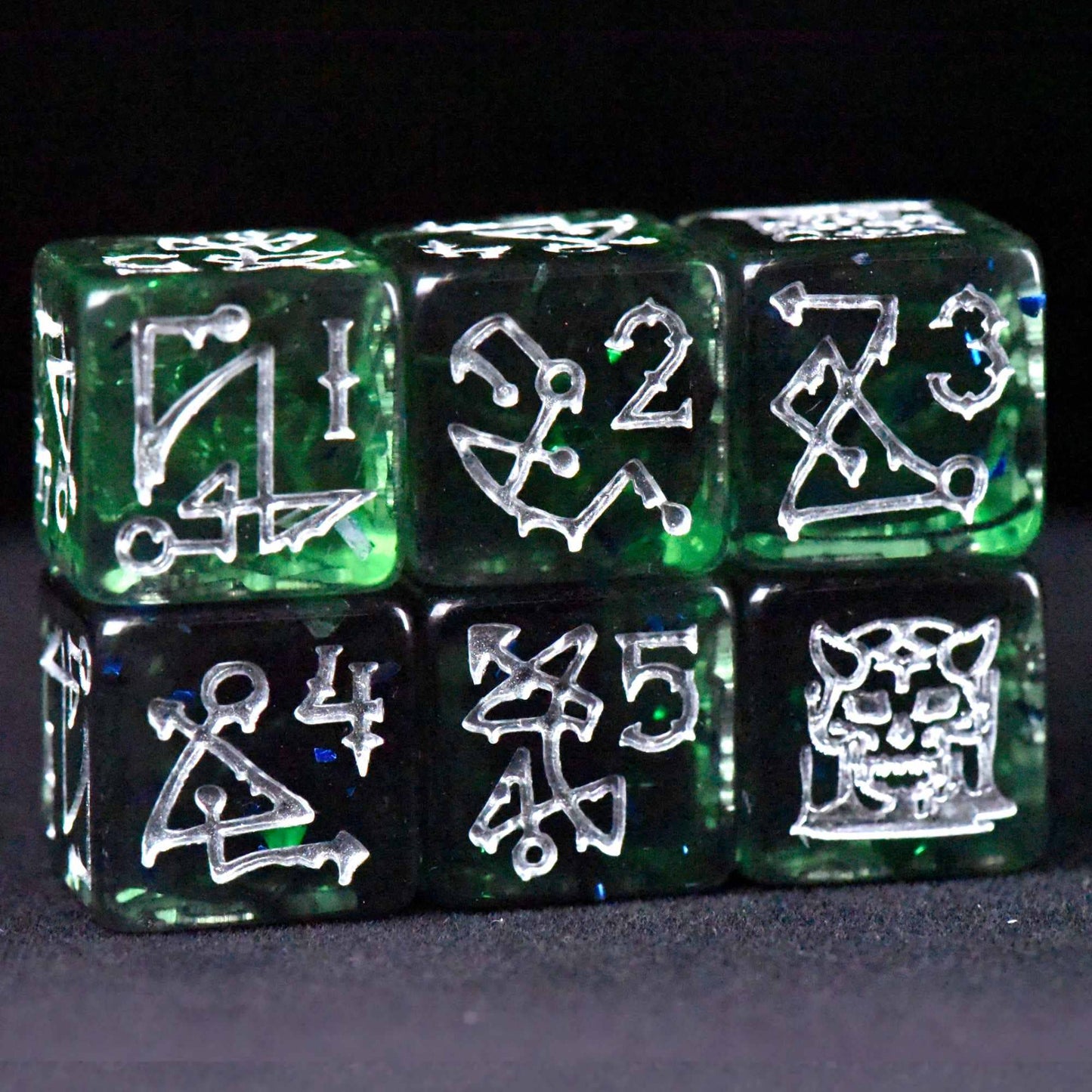 Crypt of the Necromancer 11 Dice Set