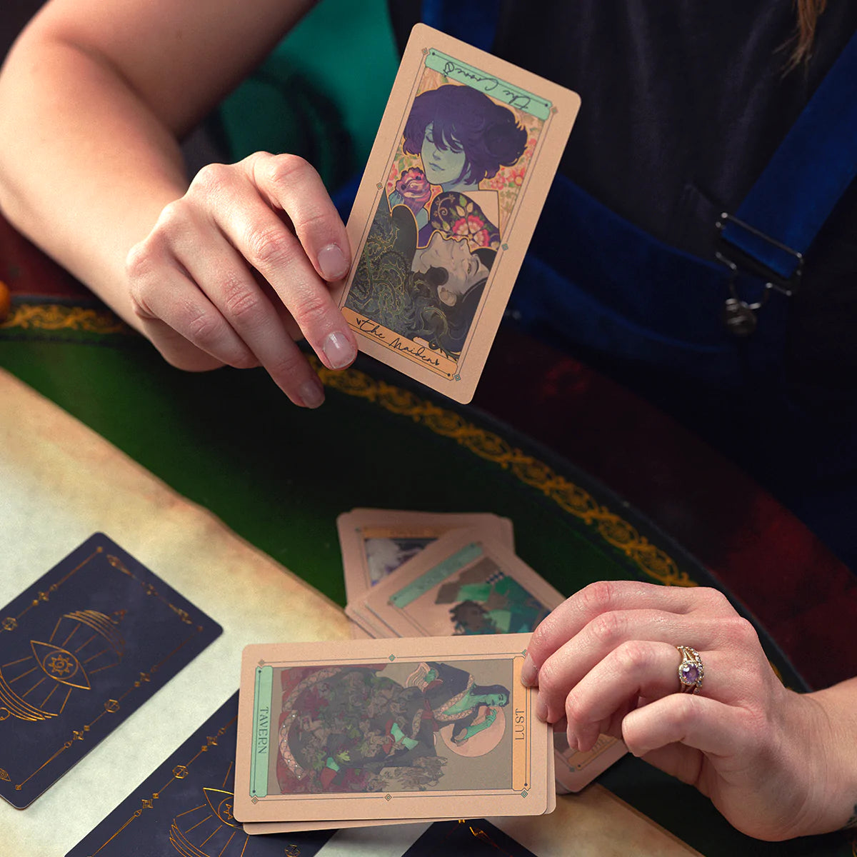 Critical Role: Mollymauk Tealeaf (and Jester Lavorre) Oracle of the Moon Deck