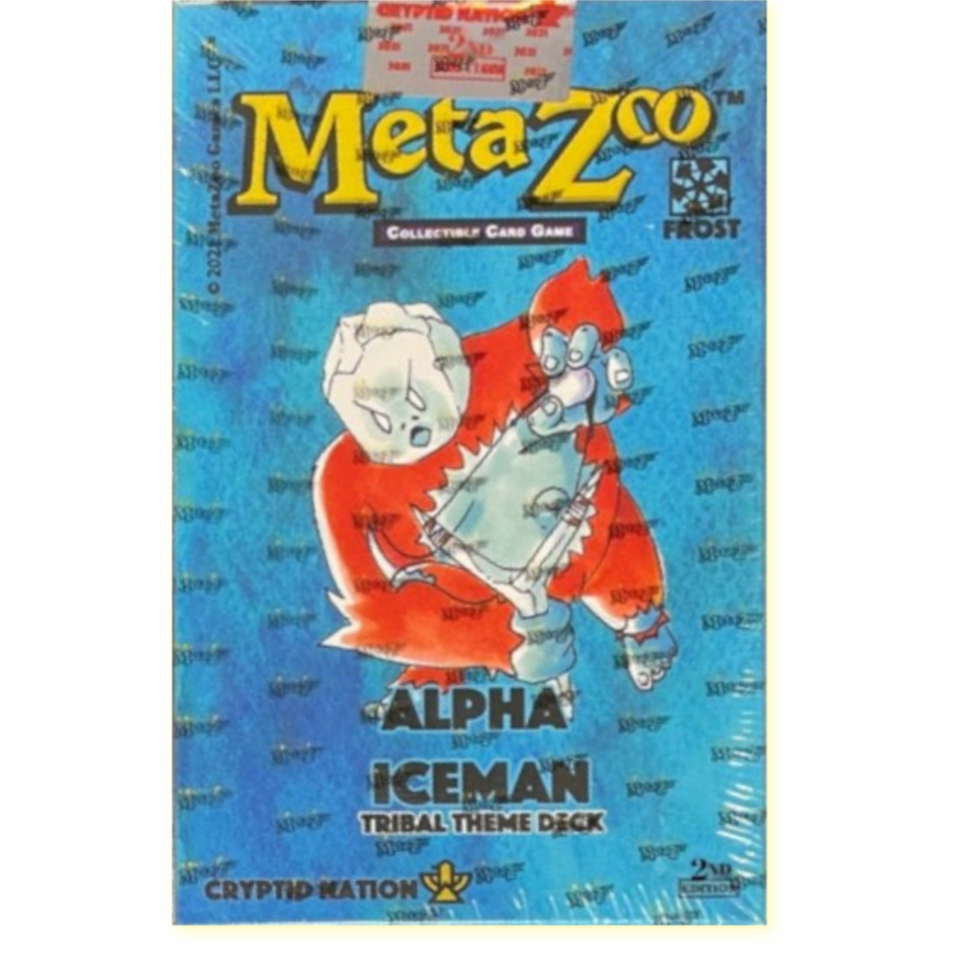 MetaZoo TCG: Cryptid Nation 2nd Ed. Tribal Theme Deck Alpha Iceman