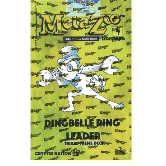 MetaZoo TCG: Cryptid Nation 2nd Ed. Tribal Theme Deck Dingbelle Ring Leader