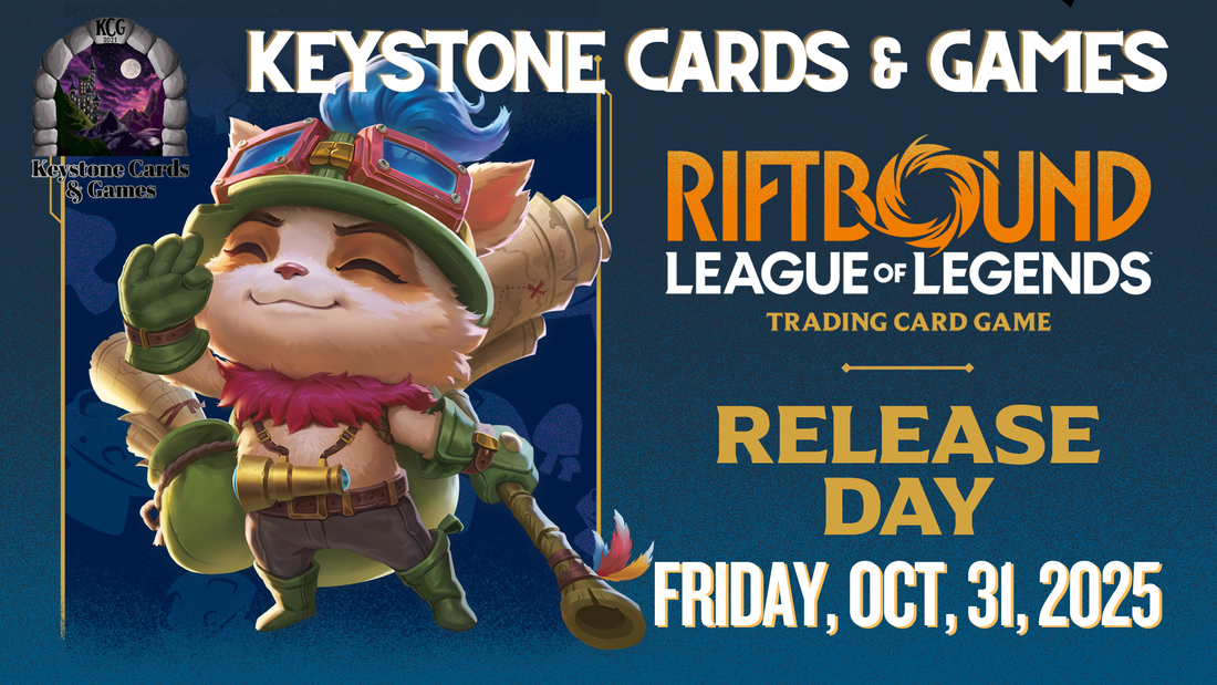 Riftbound League of Legends Coming to Keystone Cards & Games