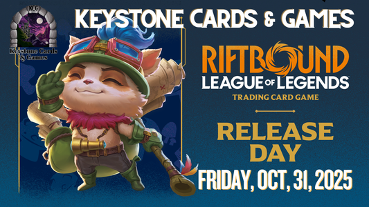 Riftbound League of Legends Coming to Keystone Cards & Games
