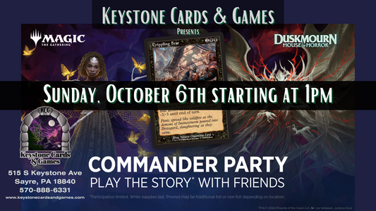 Let's Get Ready to Party with Commander!!!