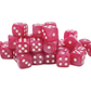 Old School 36ct 12mm D6 Dice Set: Pearl Drop - Pink