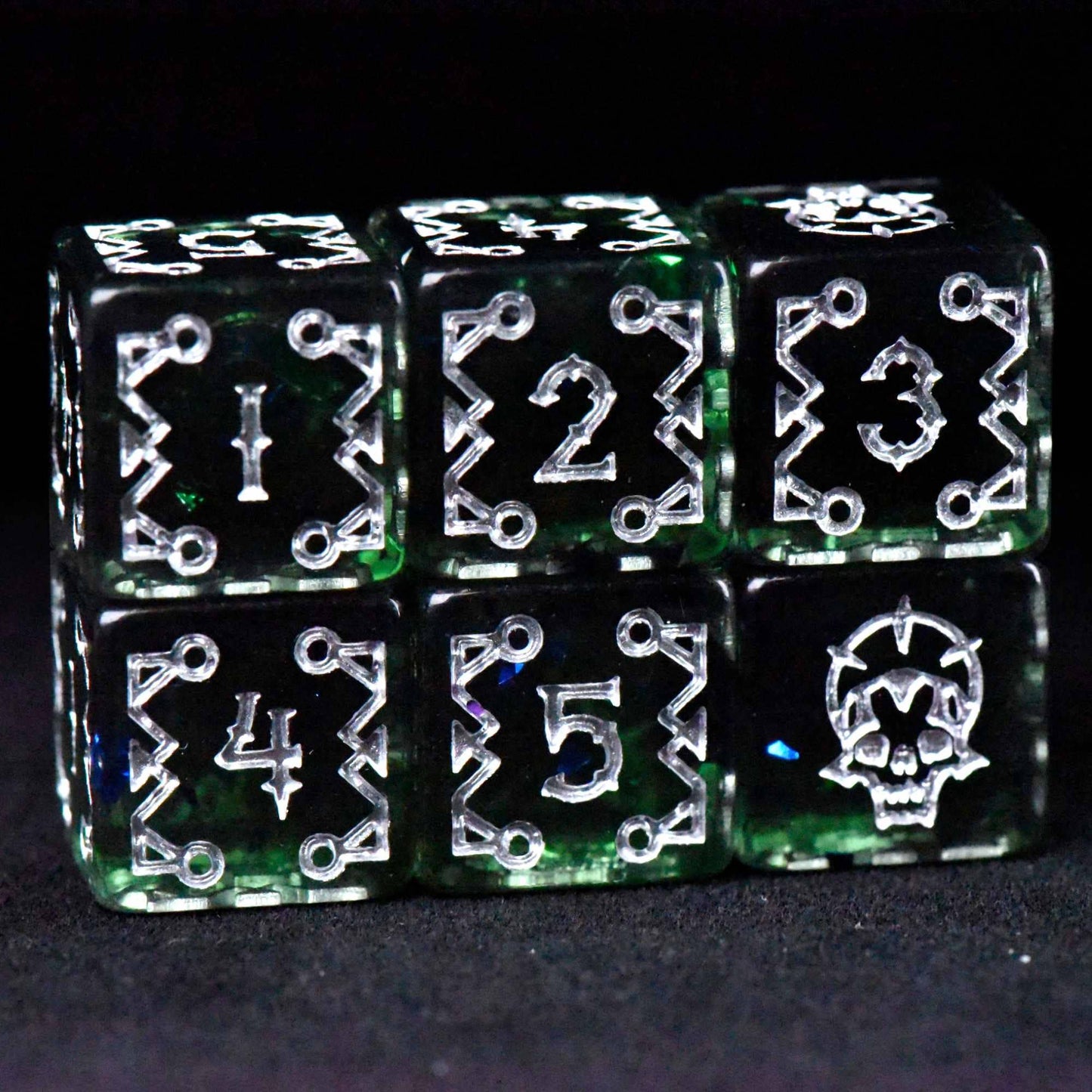 Crypt of the Necromancer 11 Dice Set