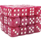Old School 36ct 12mm D6 Dice Set: Pearl Drop - Pink