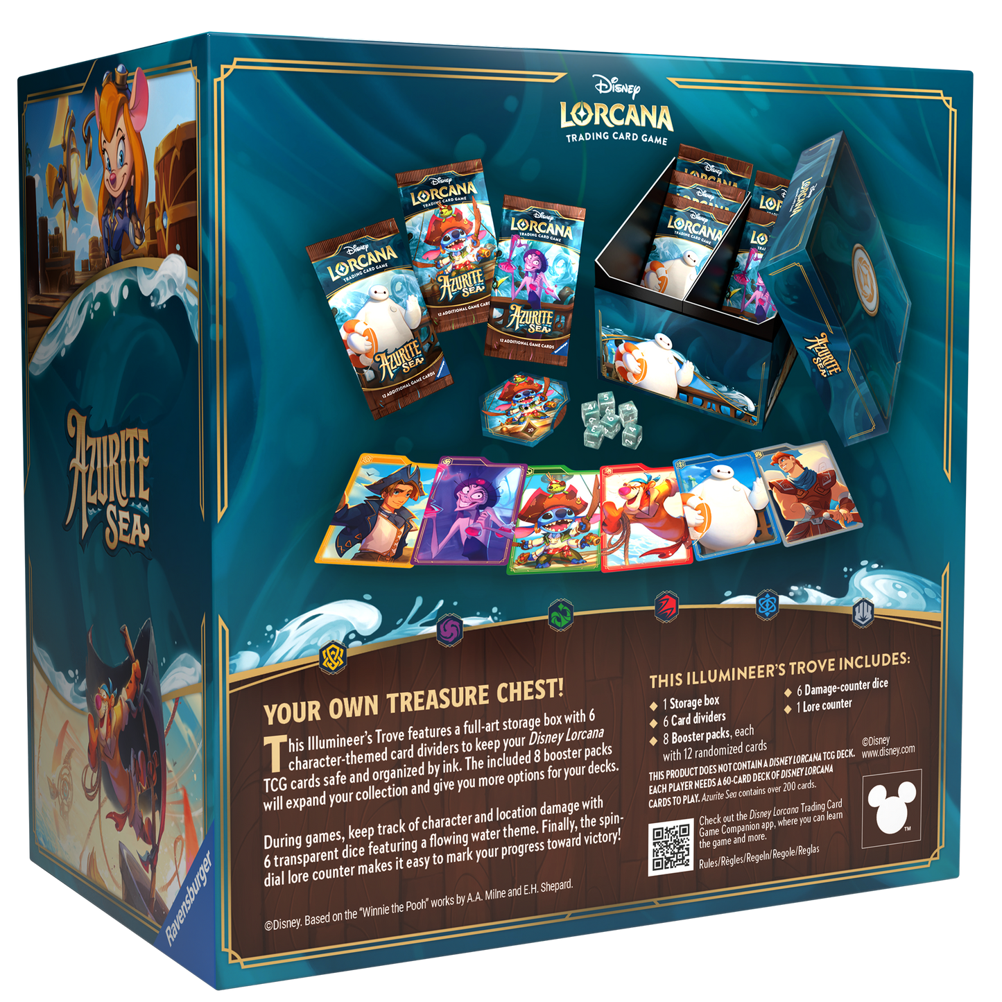 Disney Lorcana Azurite Sea Illumineers Trove