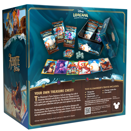 Disney Lorcana Azurite Sea Illumineers Trove