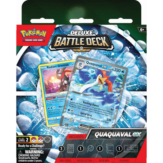 Pokémon TCG: Meowscarada/Quaquaval ex Deluxe Battle Decks