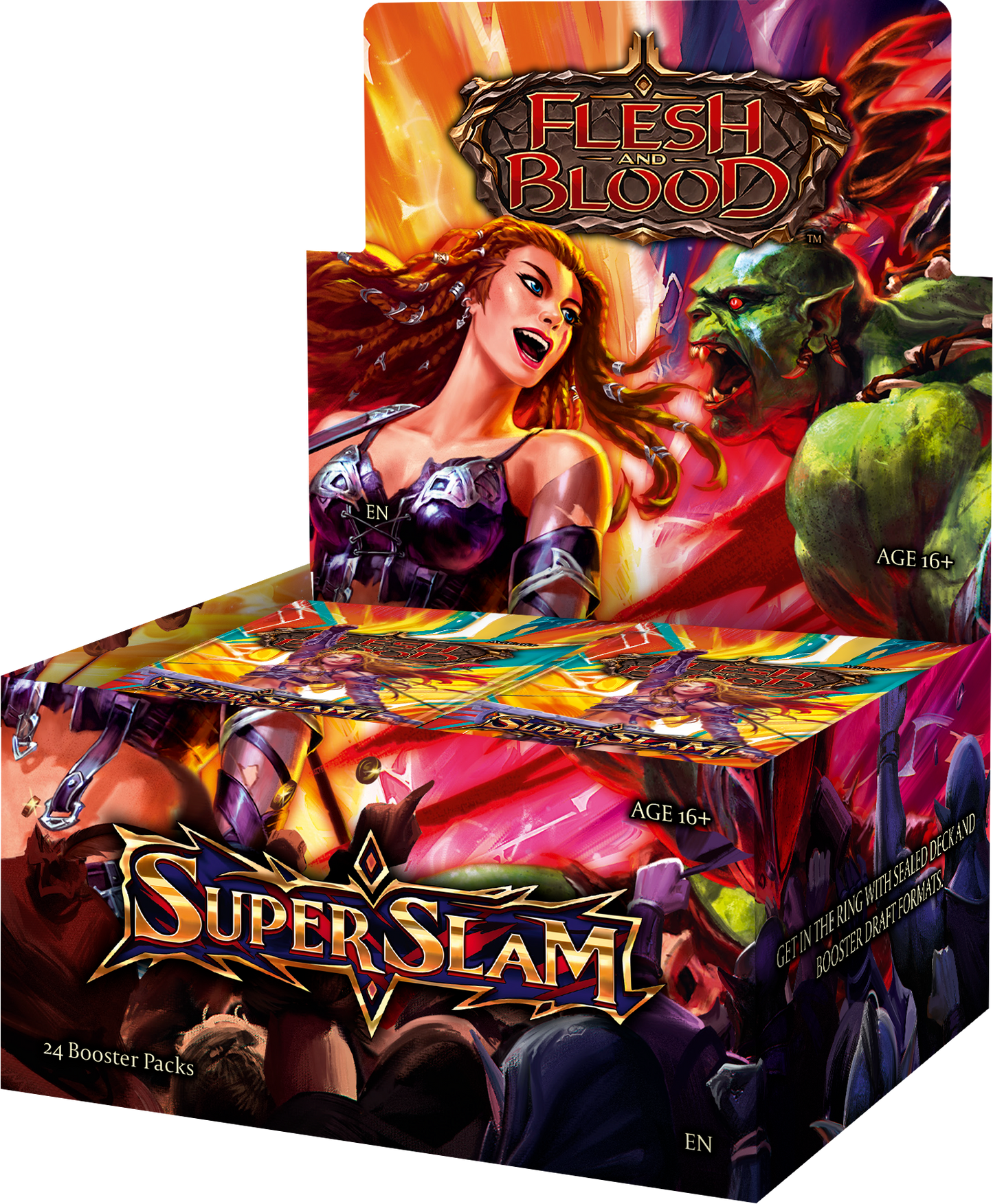 Flesh & Blood TCG: Super Slam Booster Display