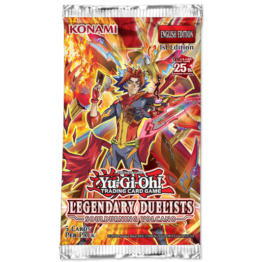 Yu-Gi-Oh! TCG: Legendary Duelists: Soulburning Volcano Booster PACK