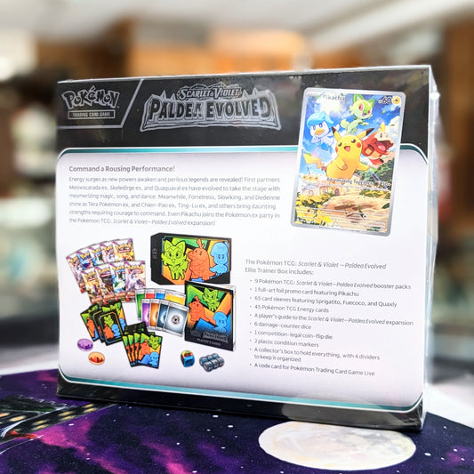 Pokémon TCG S&V Paldea Evolved Elite Trainer Box