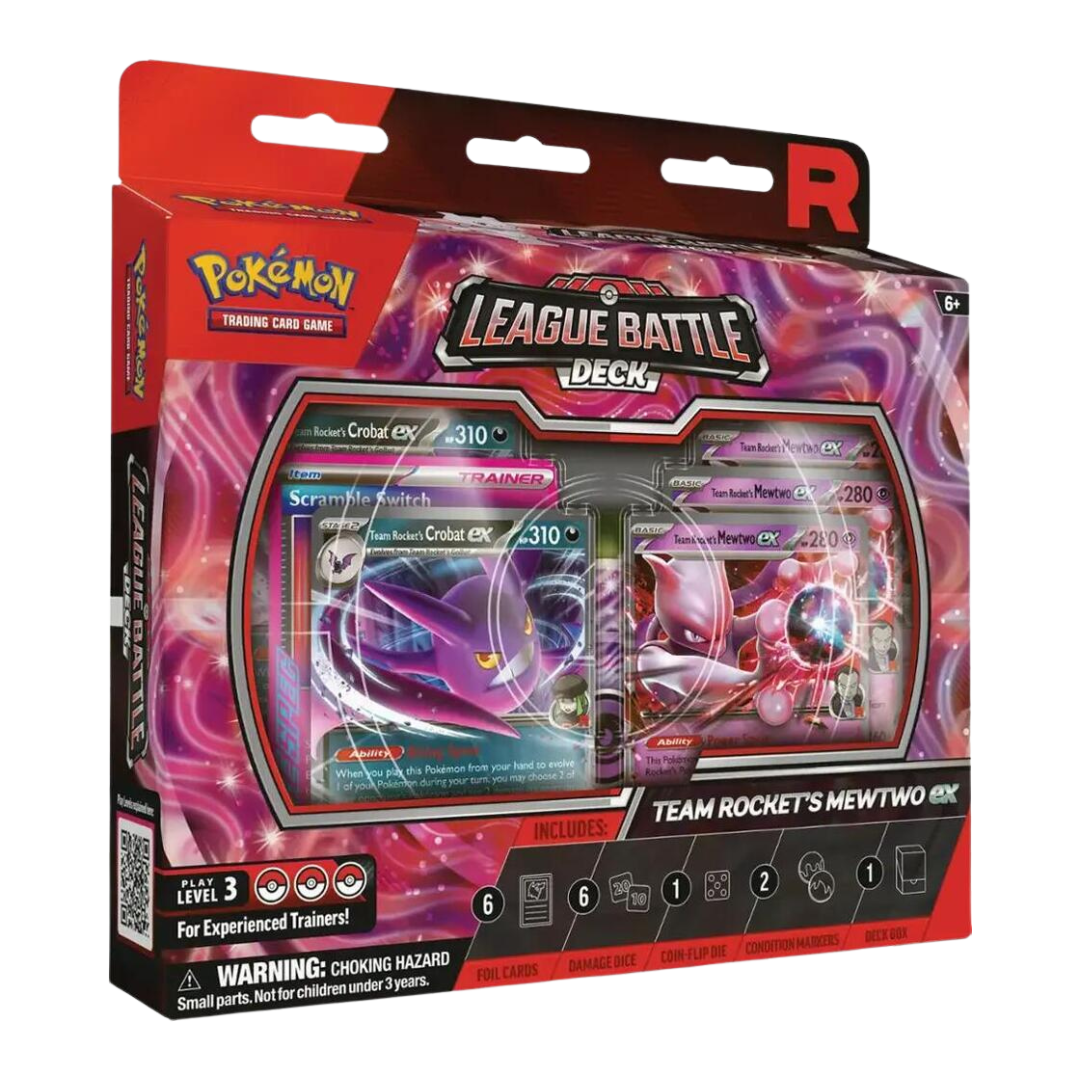 Pokémon TCG: Team Rocket's Mewtwo ex League Battle Deck