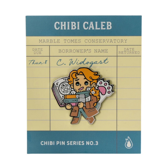 Critical Role Chibi Pin No. 3 - Caleb Widogast