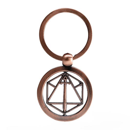 Critical Role Spinning Keychain