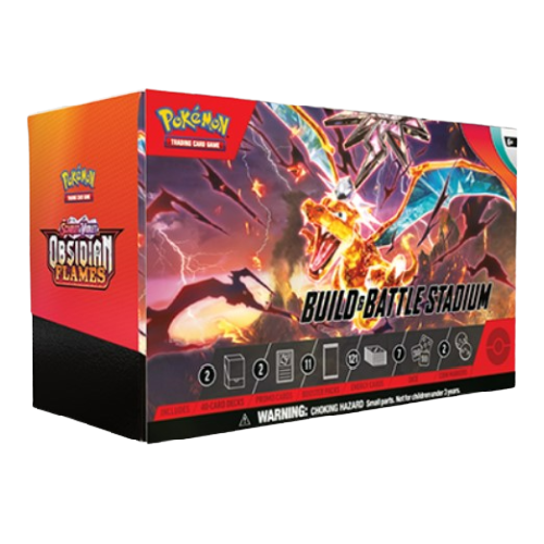 Pokemon TCG: S&V Obsidian Flames Build & Battle Stadium