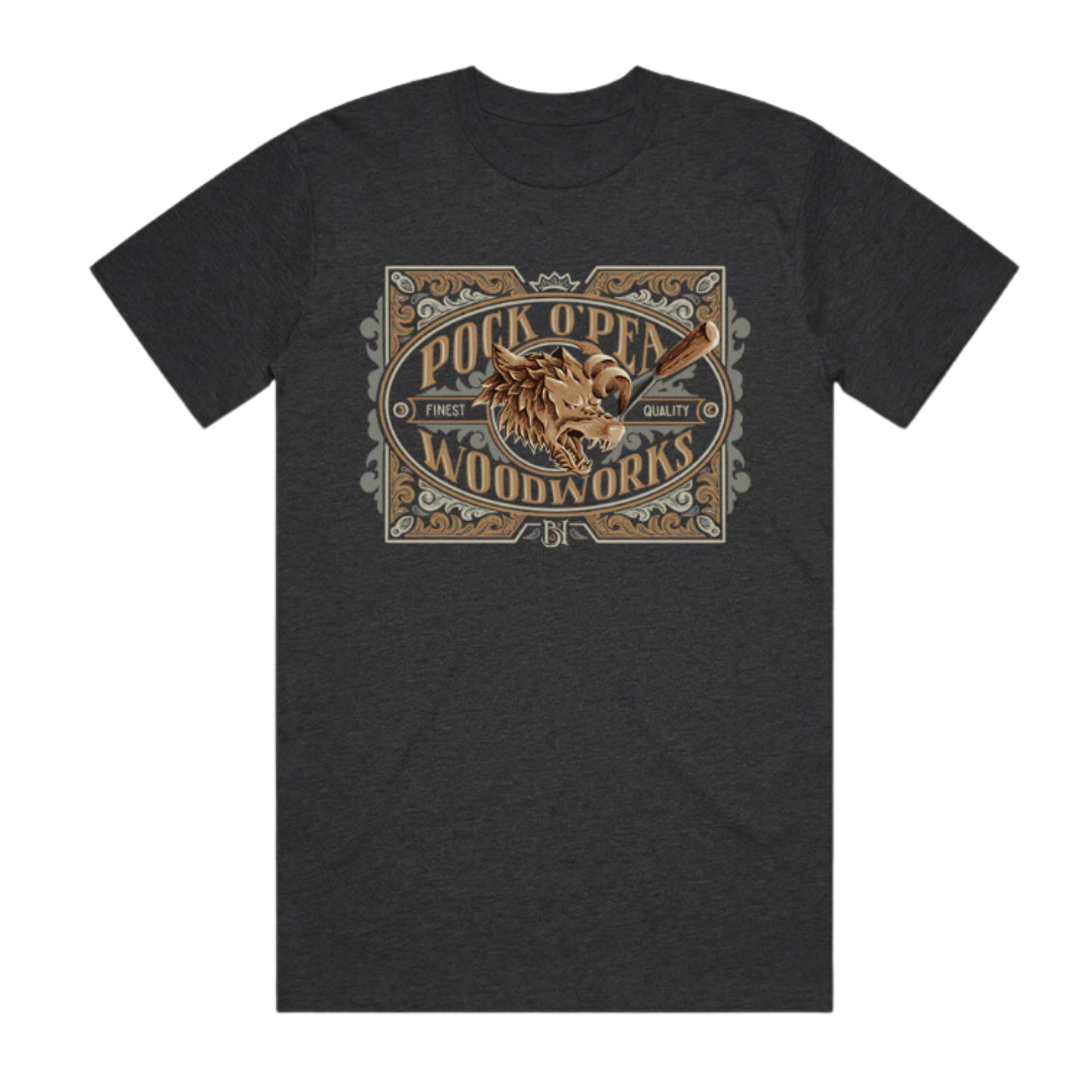 Chetney Pock O'Pea Woodworks T-Shirt