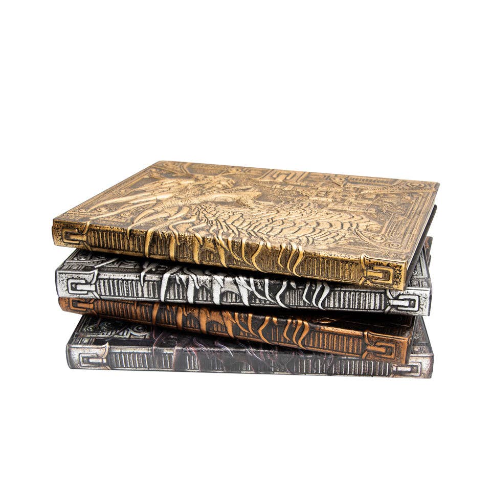 Dragonlore Ledger - Silver: Ancient Style DnD Player Journal