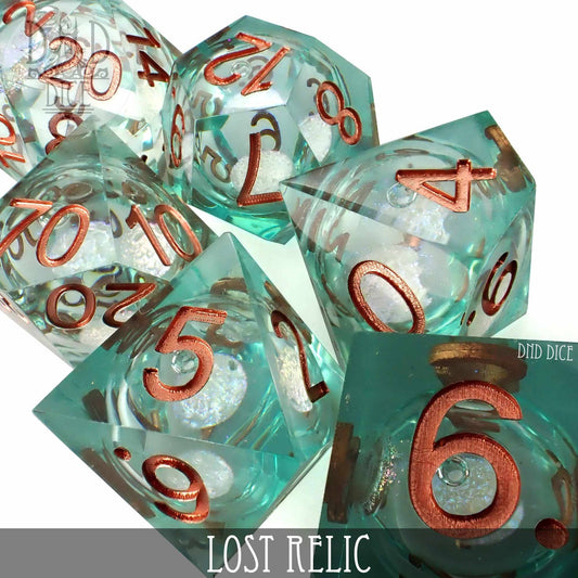 King of Crits Dice Set: Lost Relic - Liquid Core