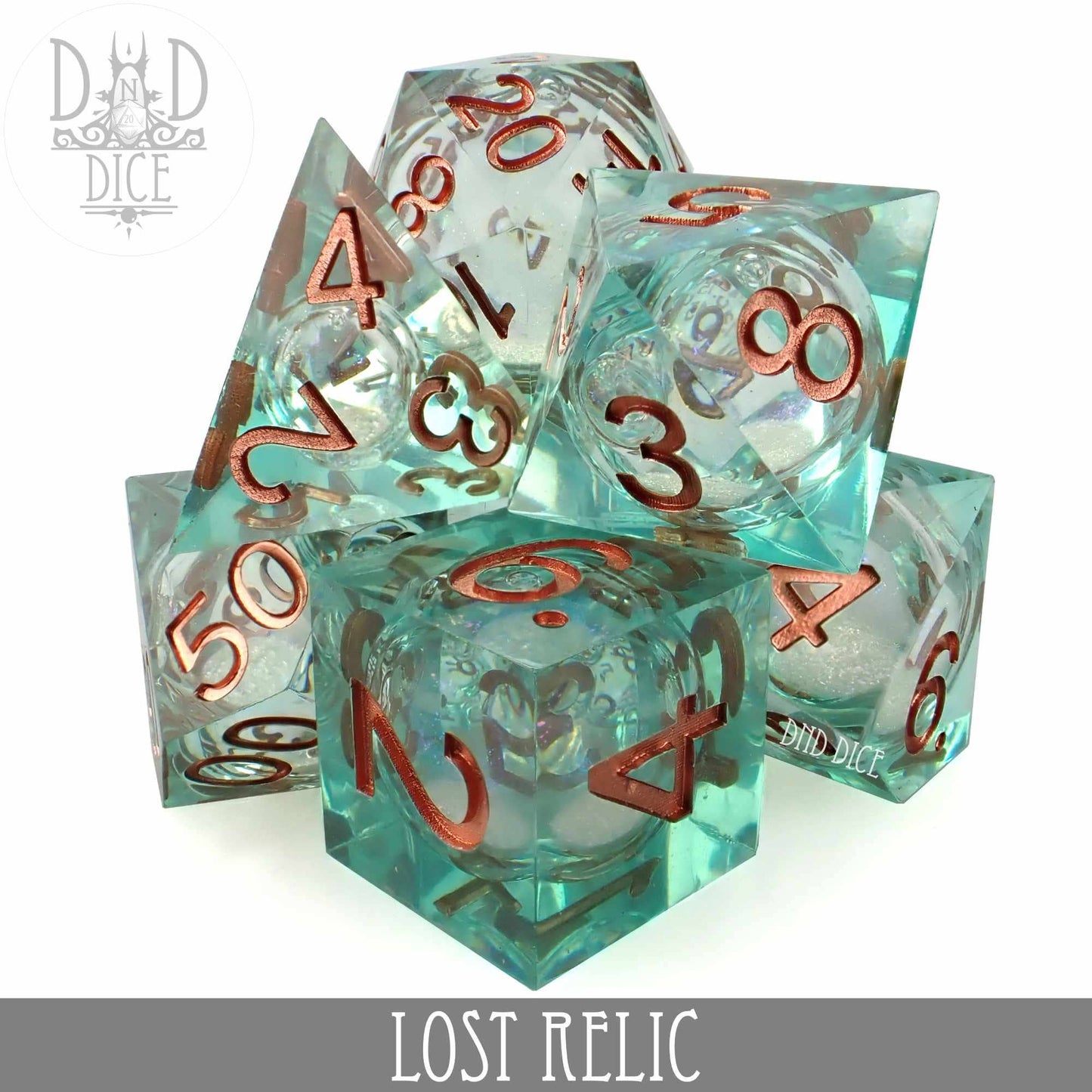 King of Crits Dice Set: Lost Relic - Liquid Core
