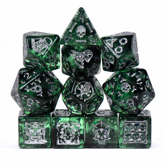 Crypt of the Necromancer 11 Dice Set