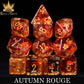 Autumn Rouge 11 Dice Set