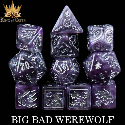 Big Bad Werewolf - 11 Dice Set