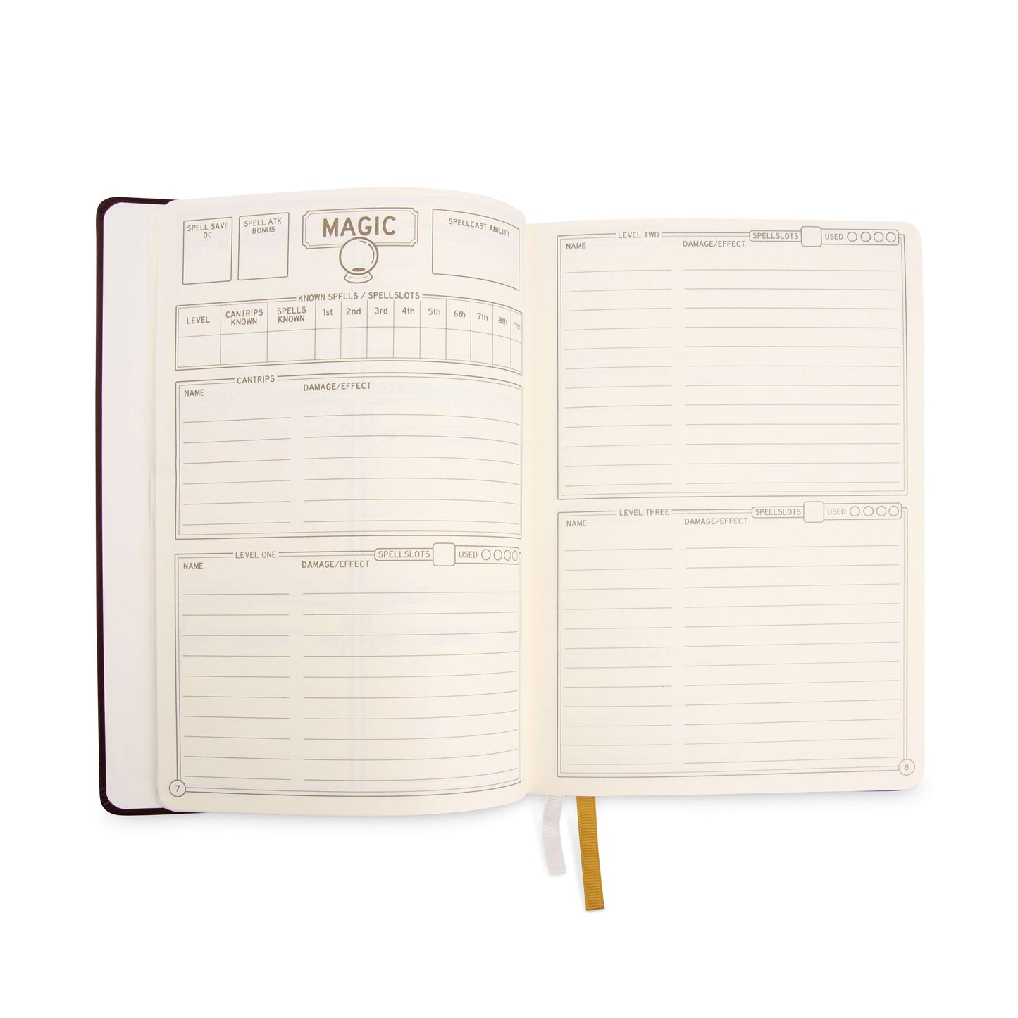 DnD 5th Player Journal