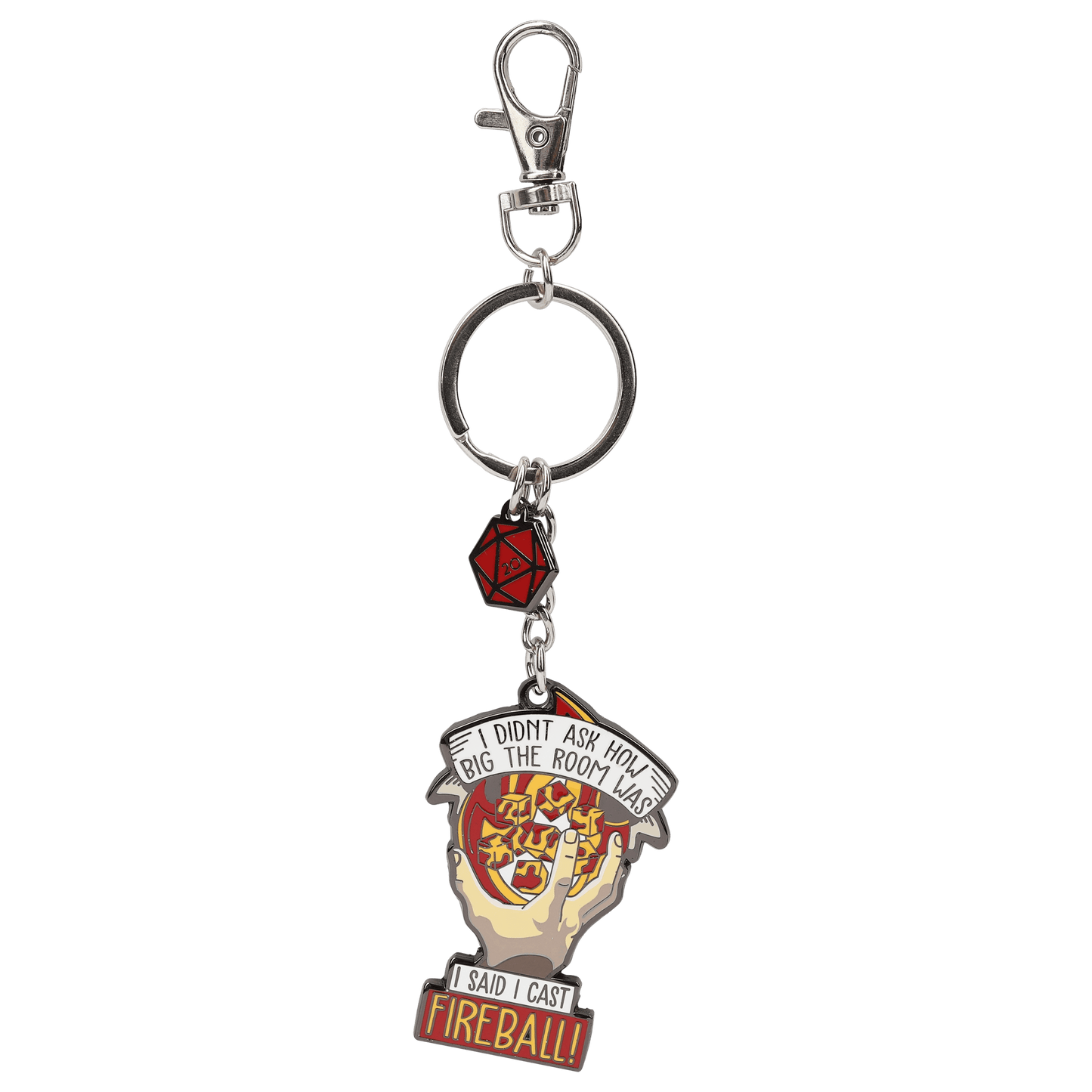 I Cast Fireball Keychain