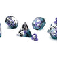 DnD RPG Dice Set: Infused - Ghost - Purple