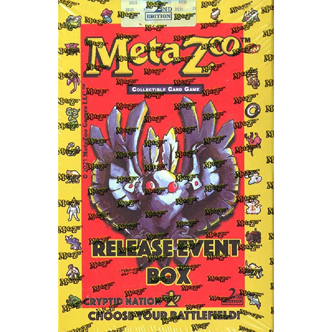 MetaZoo TCG: Cryptid Nation  2nd Edition  Release Event Box