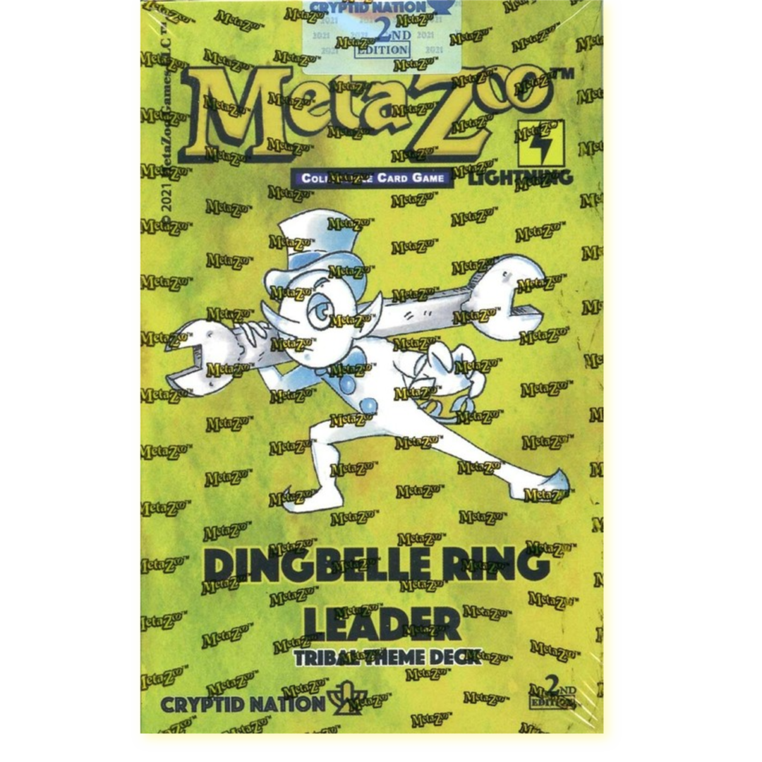 MetaZoo TCG: Cryptid Nation 2nd Ed. Tribal Theme Deck Dingbelle Ring Leader