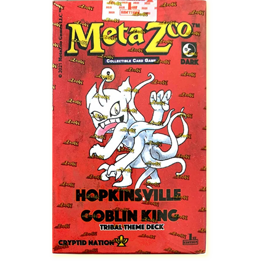 MetaZoo TCG: Cryptid Nation 2nd Ed. Tribal Theme Deck Hopkinsville Goblin King