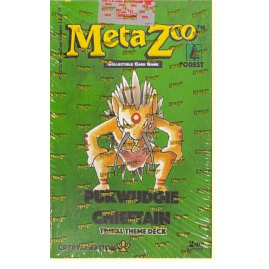MetaZoo TCG: Cryptid Nation 2nd Ed. Tribal Theme Deck Pukwudgie Chieftain