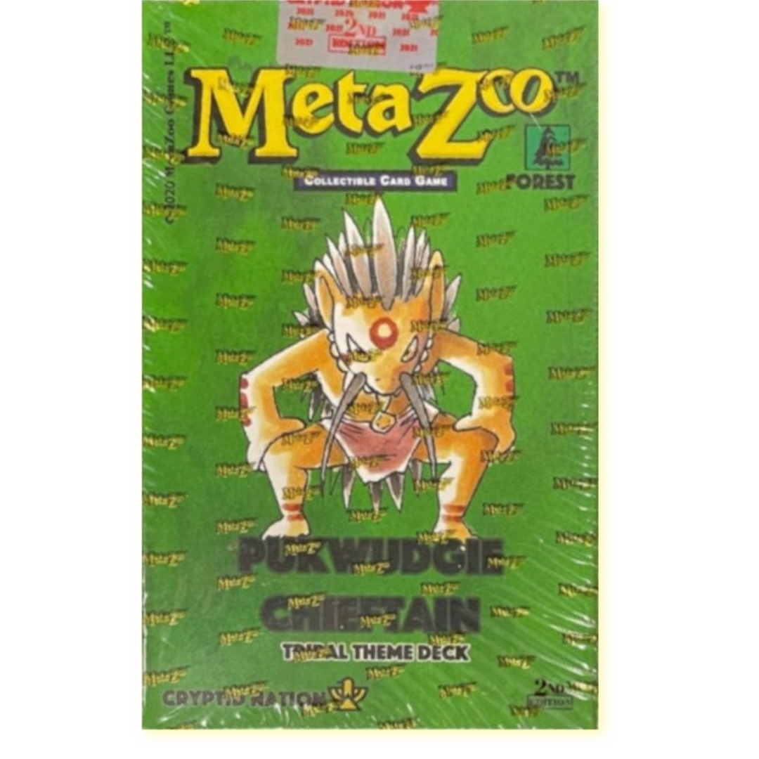 MetaZoo TCG: Cryptid Nation 2nd Ed. Tribal Theme Deck Pukwudgie Chieftain