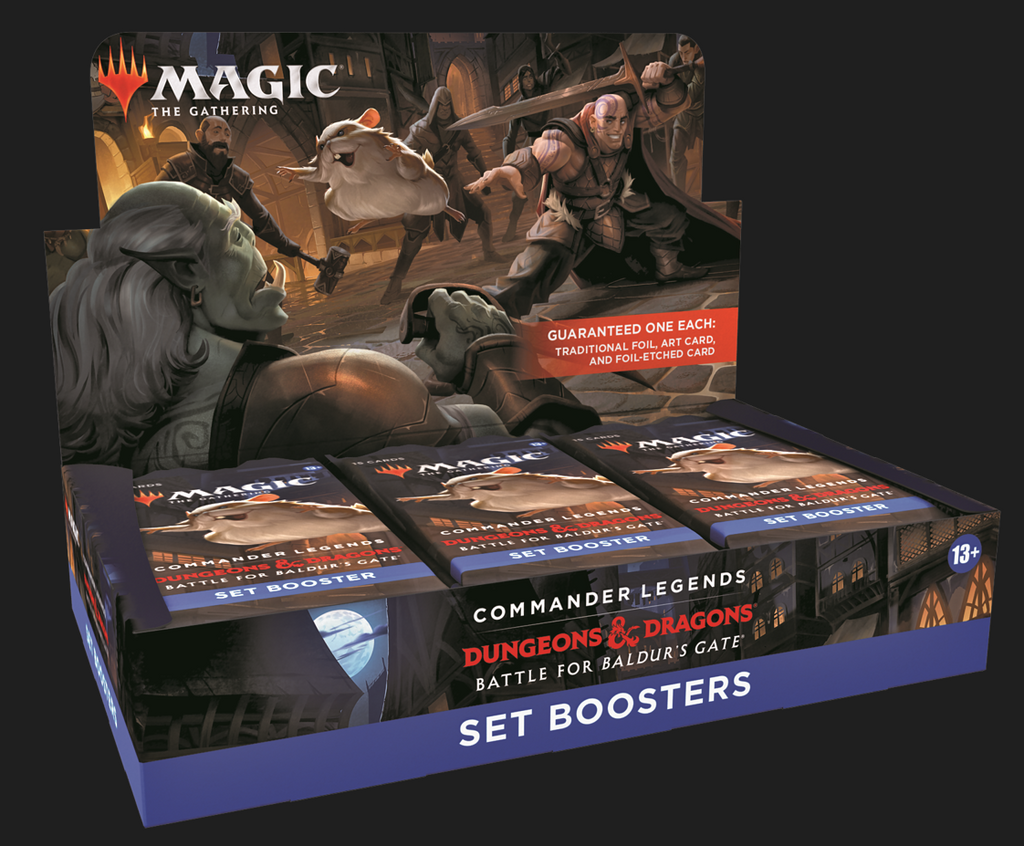 Magic the Gathering CLB Set Booster Box Commander Legends Battle for  Baldur's Gate (PREORDER) - Guardian Games