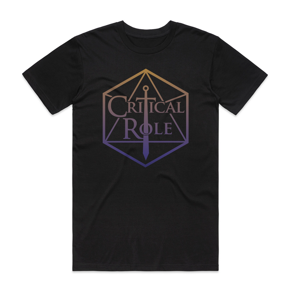 Critical Role Gradient Logo T-Shirt – Keystone Cards and Games