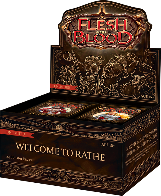 Flesh & Blood TCG: Welcome to Rathe Booster Box (Unlimited)